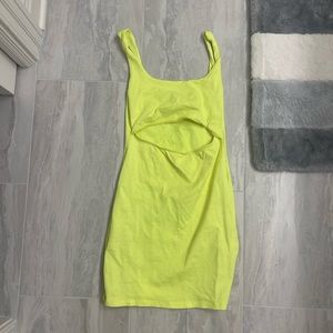 Pull and bear Small tight ribbed dress worn once
